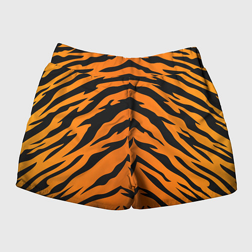 Женские шорты Шкура тигра / 3D-принт – фото 2