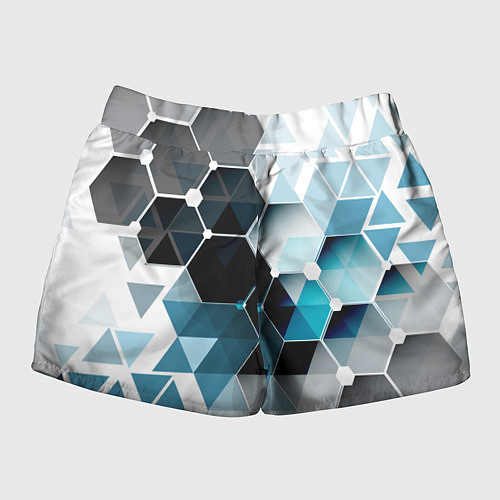 Женские шорты Абстракция FLO / 3D-принт – фото 2
