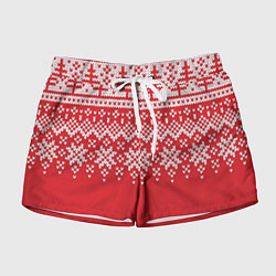 Женские шорты Knitted Pattern