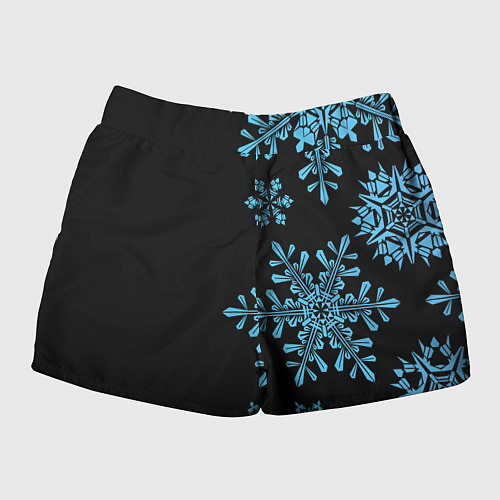 Женские шорты Снежная Стена / 3D-принт – фото 2