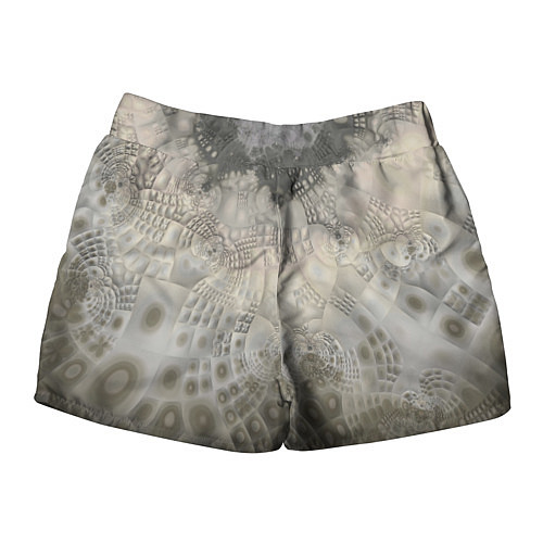 Женские шорты Коллекция Journey Серый песок 126-1 2 / 3D-принт – фото 2