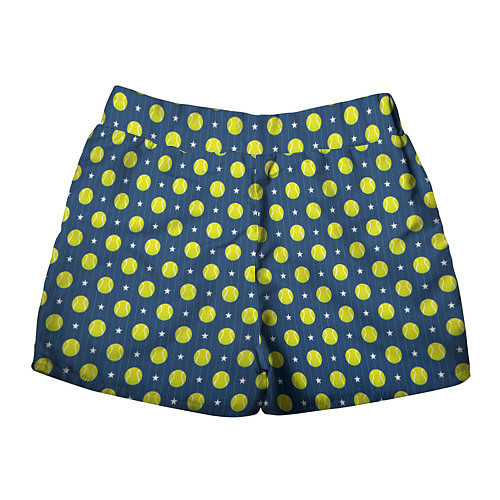 Женские шорты Мячики для Тенниса / 3D-принт – фото 2