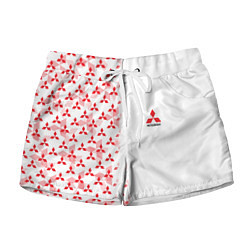 Женские шорты Mitsubishi Mini logo Half pattern