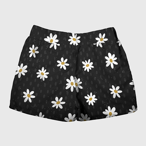 Женские шорты Daisies Ромашки / 3D-принт – фото 2