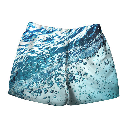Женские шорты Wave Pacific ocean / 3D-принт – фото 2
