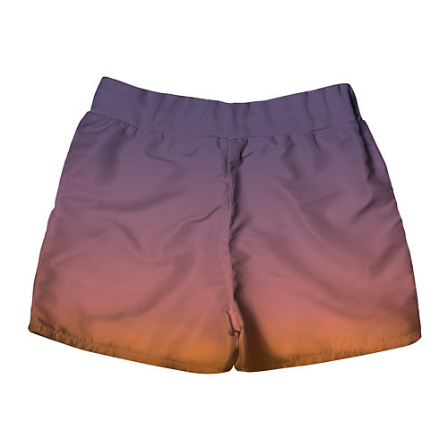 Женские шорты Sunset Gradient / 3D-принт – фото 2