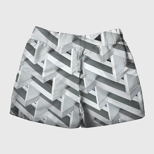 Женские шорты Огромное множество блоков - Броня / 3D-принт – фото 2