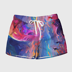 Шорты женские Splash of colors, цвет: 3D-принт