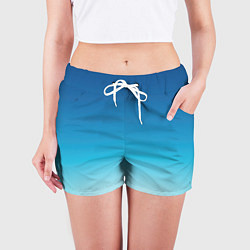 Шорты женские Начинающаяся ночь, цвет: 3D-принт — фото 2