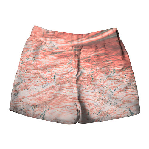 Женские шорты Розовая кислота / 3D-принт – фото 2