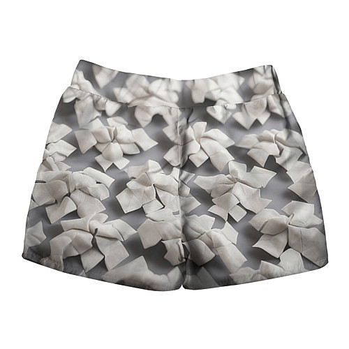 Женские шорты Узоры оригами / 3D-принт – фото 2