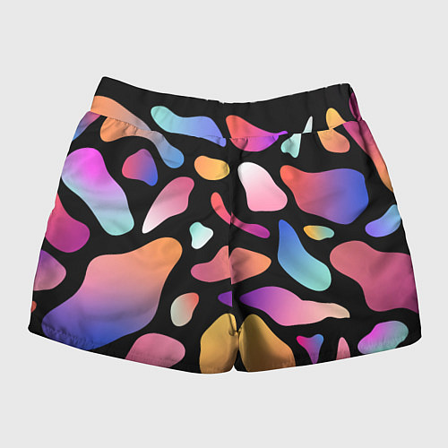 Женские шорты Fashionable colorful pattern / 3D-принт – фото 2
