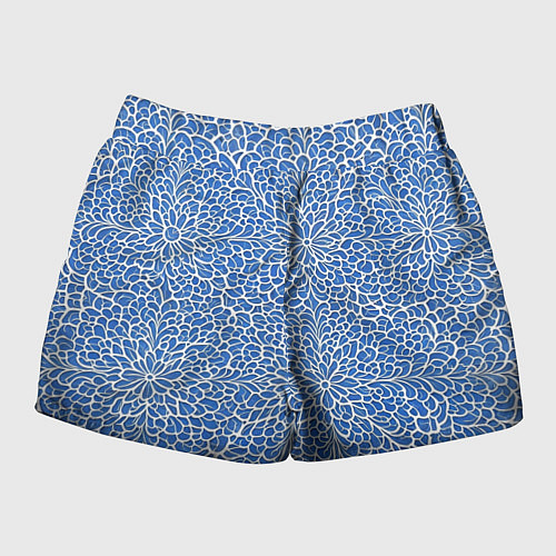 Женские шорты Ажурные узоры / 3D-принт – фото 2