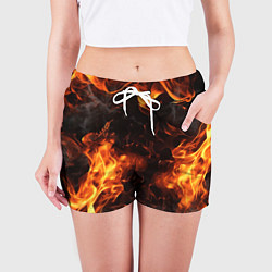 Шорты женские Fire style, цвет: 3D-принт — фото 2