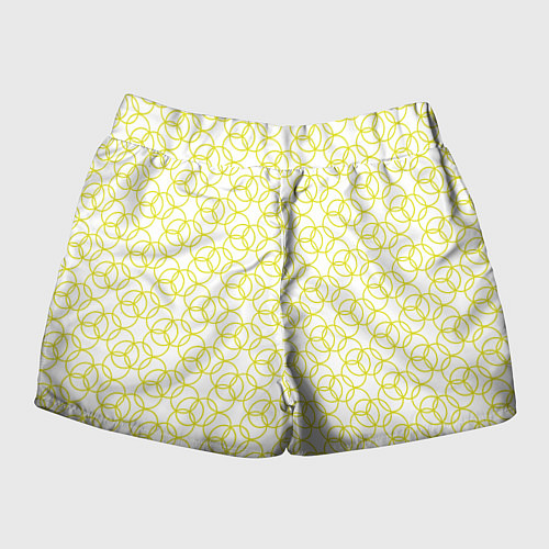 Женские шорты Круговой узор / 3D-принт – фото 2