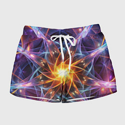 Шорты женские Закрученная абстракция, цвет: 3D-принт