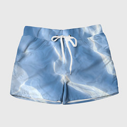 Шорты женские Снежный покров, цвет: 3D-принт