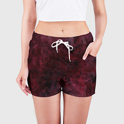 Шорты женские Кровавое небо, цвет: 3D-принт — фото 2