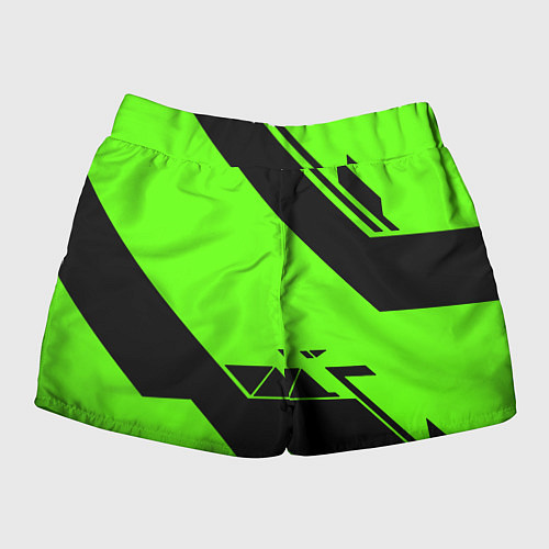 Женские шорты The Elder Scrolls geometry steel / 3D-принт – фото 2