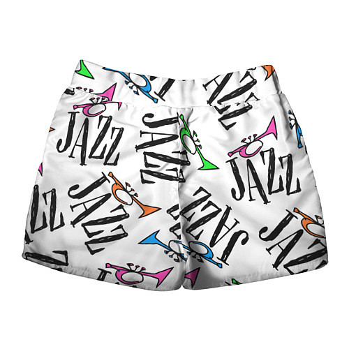 Женские шорты Just jazz in color / 3D-принт – фото 2