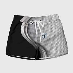 Женские шорты Tesla carbon metal