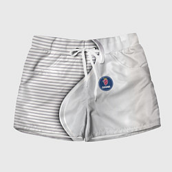 Женские шорты Saab metal texture