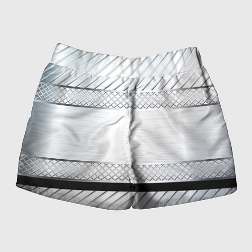 Женские шорты Tesla metal auto / 3D-принт – фото 2