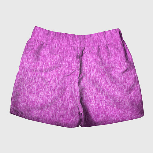 Женские шорты Текстура розовой кожи / 3D-принт – фото 2