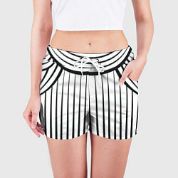 Шорты женские Ламбрекен, цвет: 3D-принт — фото 2