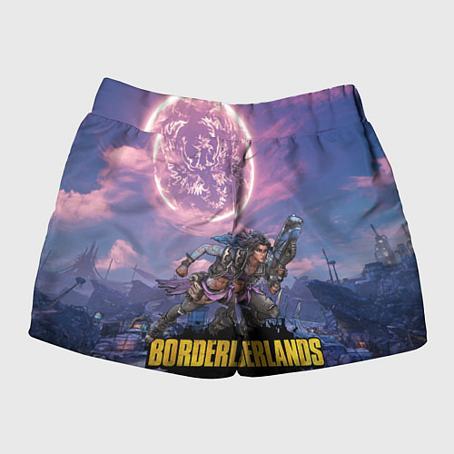 Женские шорты Borderlands вооружение / 3D-принт – фото 2