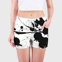 Шорты женские Art blots - vanguard, цвет: 3D-принт — фото 2