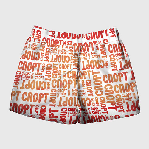 Женские шорты КролСпорт / 3D-принт – фото 2
