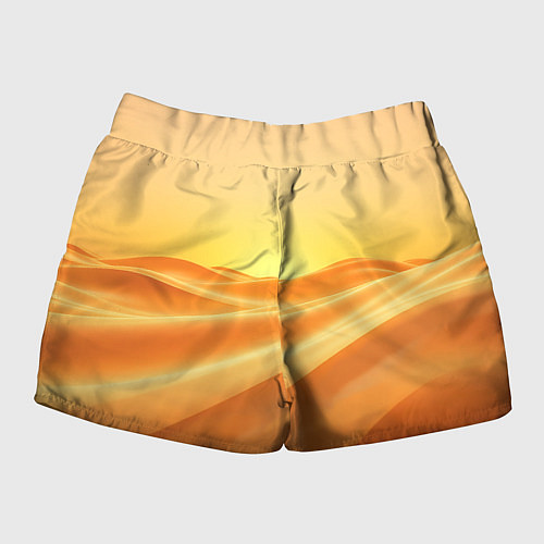 Женские шорты Золотые пески / 3D-принт – фото 2