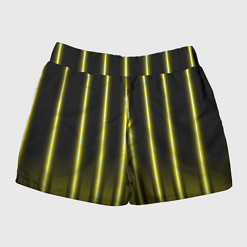Женские шорты Neon yellow / 3D-принт – фото 2