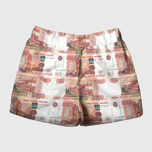 Женские шорты 5 000 рублей / 3D-принт – фото 2