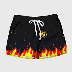 Женские шорты BMW огненный