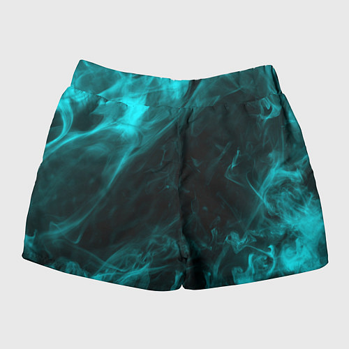 Женские шорты Neon smoke / 3D-принт – фото 2
