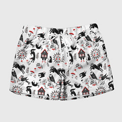 Женские шорты Русские сказки