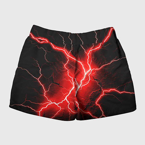 Женские шорты Lightning / 3D-принт – фото 2