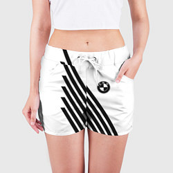Шорты женские BMW geometry, цвет: 3D-принт — фото 2