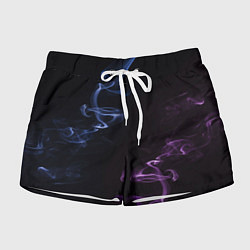 Женские шорты Color black blue pink