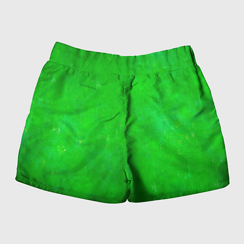Женские шорты Свет зелёного фонаря / 3D-принт – фото 2