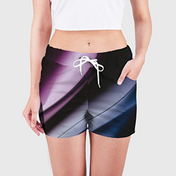 Шорты женские Multicoloured, цвет: 3D-принт — фото 2