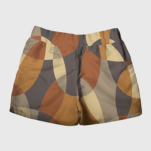 Женские шорты Графические цветные текстуры и паттерны / 3D-принт – фото 2