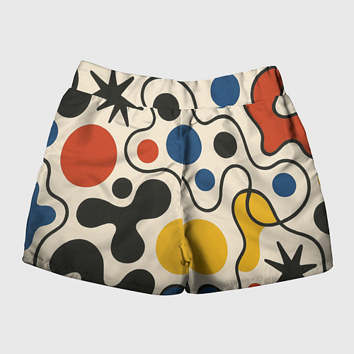 Женские шорты Пятна / 3D-принт – фото 2