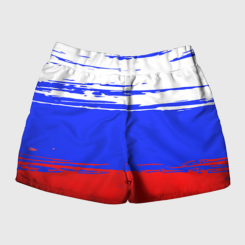 Женские шорты Патриот - флаг / 3D-принт – фото 2