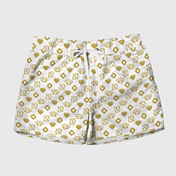 Шорты женские Узор как у девушки из Gta 6, цвет: 3D-принт