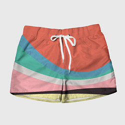 Шорты женские Спектр июнь, цвет: 3D-принт