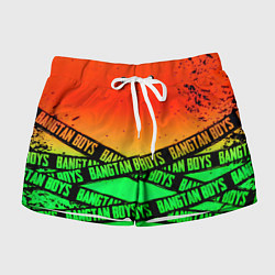 Шорты женские Bangtan Boys steel grunge, цвет: 3D-принт