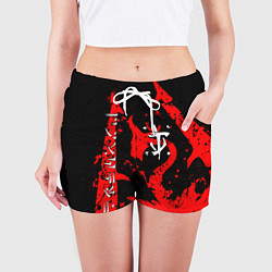 Шорты женские Doom dark age dragon, цвет: 3D-принт — фото 2